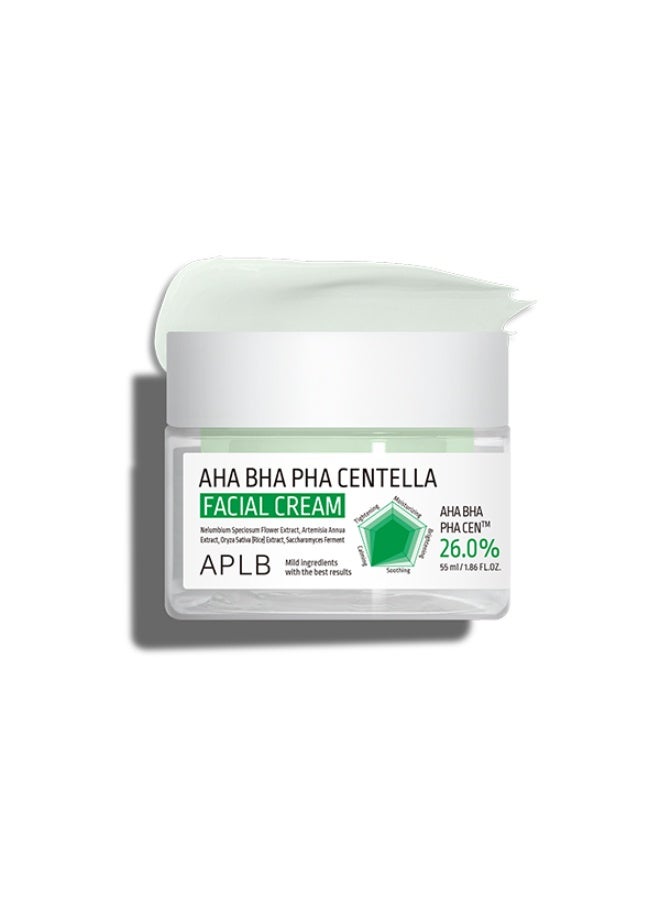 APLB AHA BHA PHA CENTELLA FACIAL CREAM 55 ml - Image 1